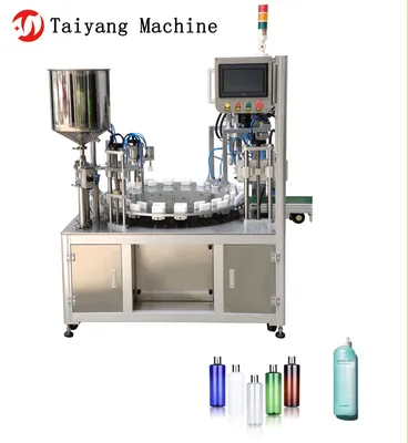Quality Assurance Best-Selling Plastic High - Foam Solvent Twisting Cap Filling Machine