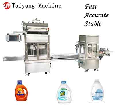 Supply Full Automatic High - Speed Double - Head Tracking Screw Cap Filling Machine